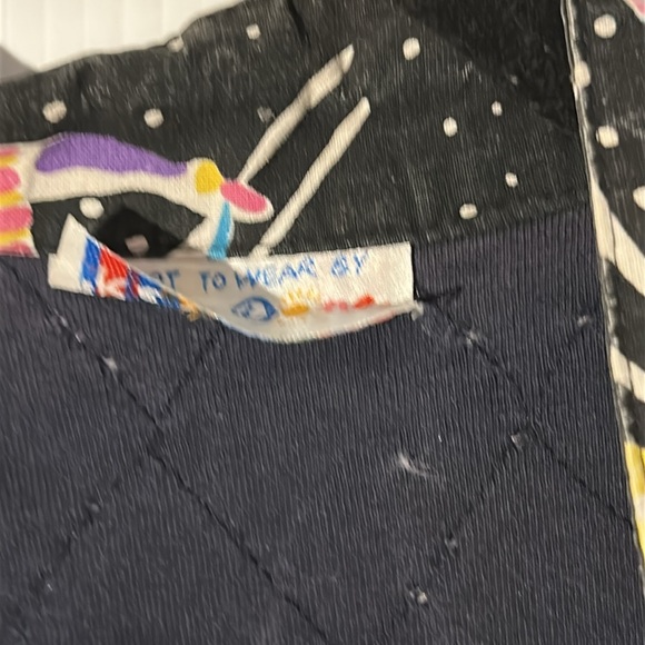 Art to Wear by Ken Done Jacket Ski print vintage - Picture 14 of 16